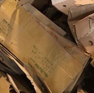 雑紙ダンボールの回収のイメージ